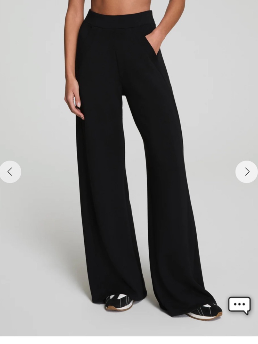 Spanx Air Essentials Wide Leg Track Pant- Women’s Tall Medium - Picture 2 of 6